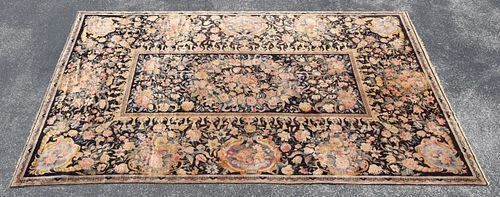 ANTIQUE HAND-TIED TURKISTANI /