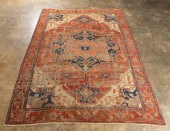 ANTIQUE HAND WOVEN HERIZ SERAP