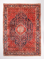 ANTIQUE HAND WOVEN PERSIAN RUG