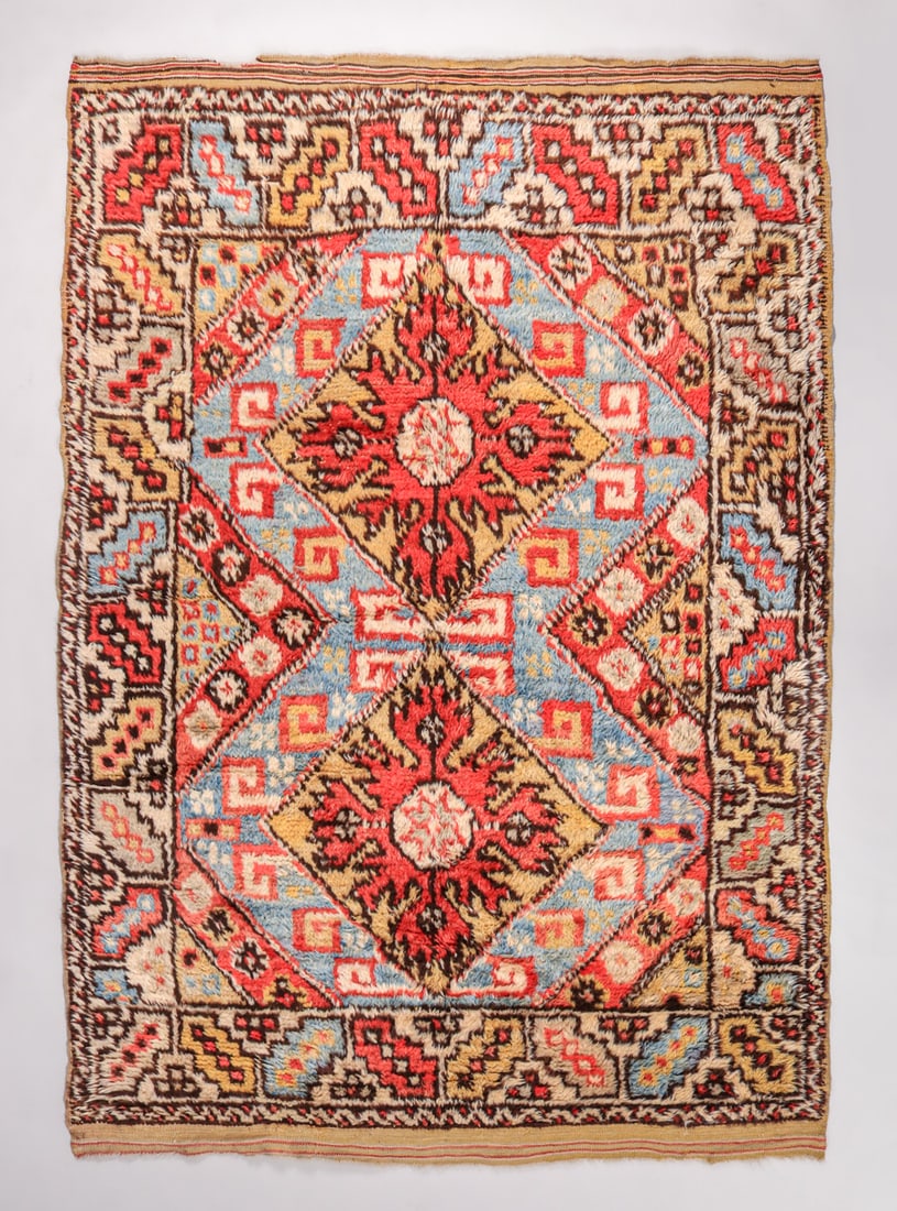 ANTIQUE HAND WOVEN TURKISH RUG
