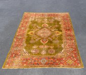ANTIQUE HAND-WOVEN ZIEGLER MAH