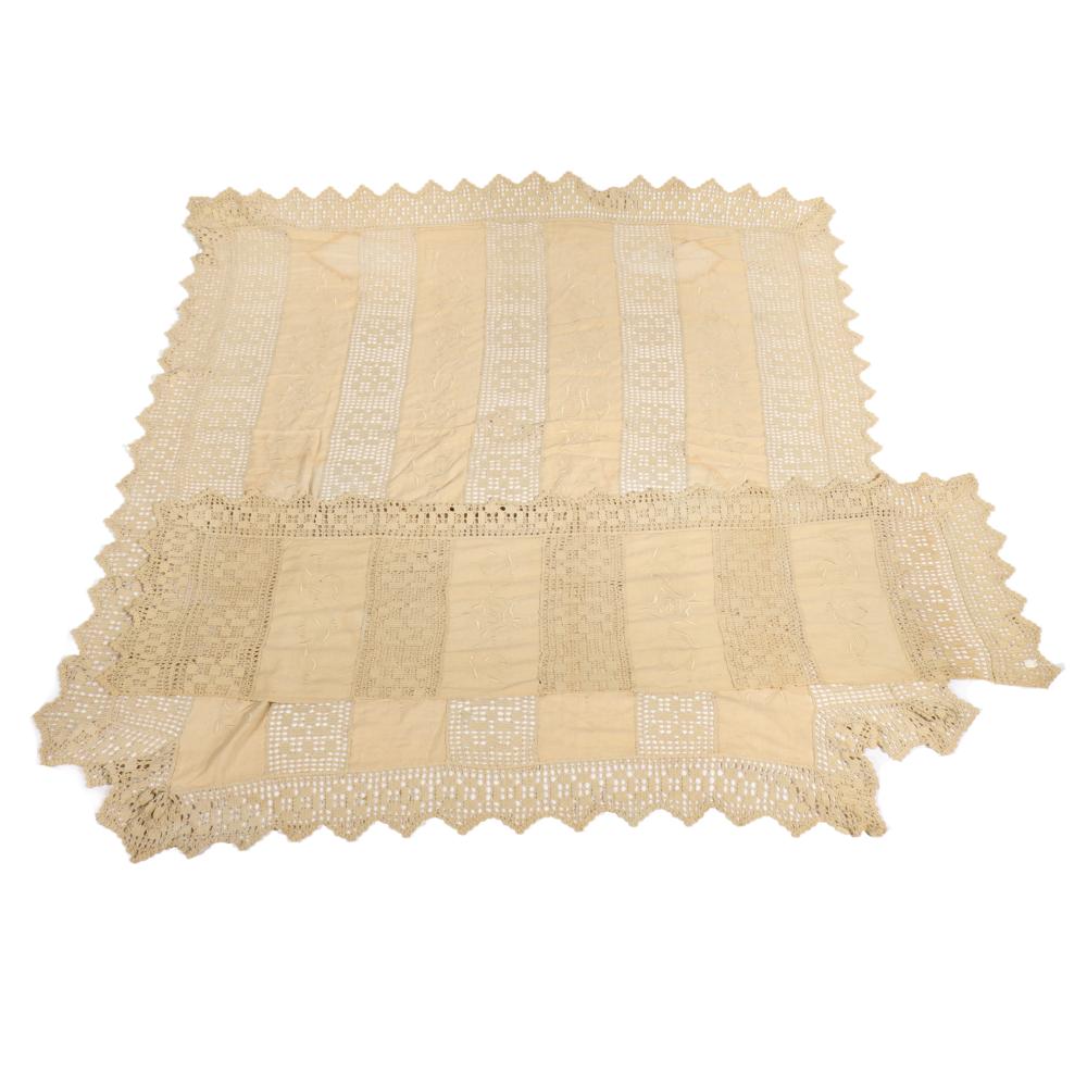 ANTIQUE HANDMADE CROCHET