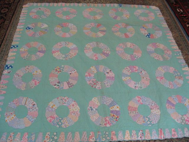 Antique Handmade Quilt Dresedn