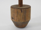 ANTIQUE HARDWOOD TELEPHONE HOL