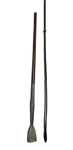 ANTIQUE HARPOON & WHALING