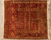Antique Hatchli prayer rug, Tu