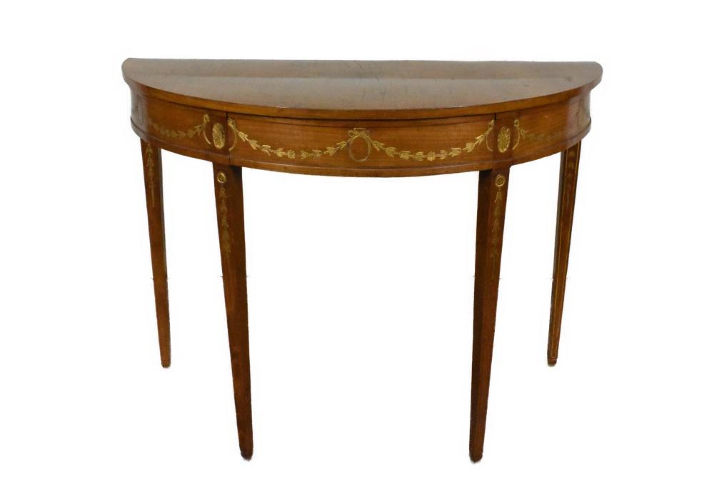 ANTIQUE HEPPLEWHITE STYLE CONSOLE
