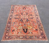 ANTIQUE HERIZ CARPET, 14'5" X