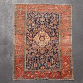 ANTIQUE HERIZ HANDWOVEN CARPET