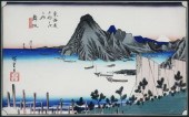 ANTIQUE HIROSHIGE WOODBLOCK MA