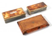 ANTIQUE HORN AND TORTOISESHELL