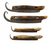 ANTIQUE ICE SKATES, INCLUDING: