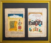 ANTIQUE ILLUMINATED MANUSCRIPT
