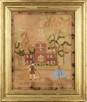 ANTIQUE INDEPENDENCE HALL BOST