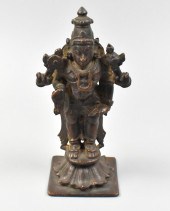 ANTIQUE INDIAN BRONZE CAST DIE