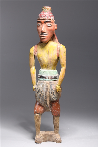 Antique Indian carved wood