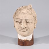 Antique Indian Gandharan clay