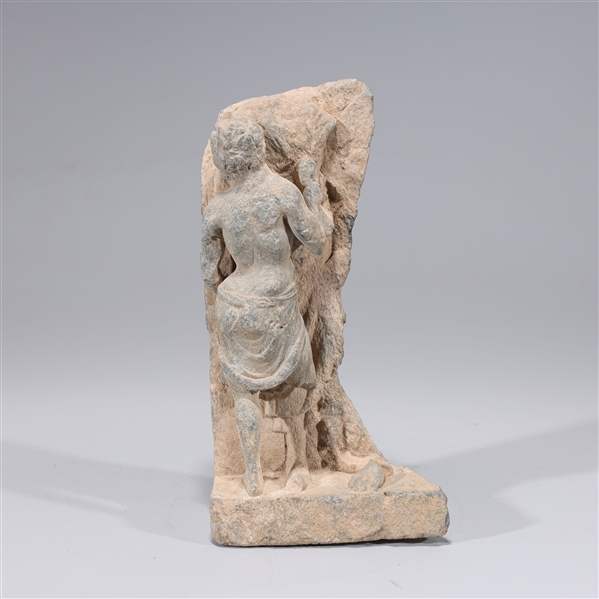 Antique Indian Gandharan stone wall