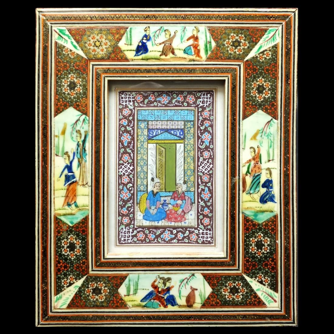 ANTIQUE INDIAN MOGUL MINIATURE
