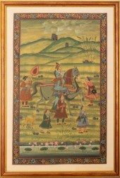 ANTIQUE INDIAN RAJASTHANI PAIN