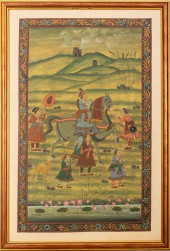 ANTIQUE INDIAN RAJASTHANI PAIN