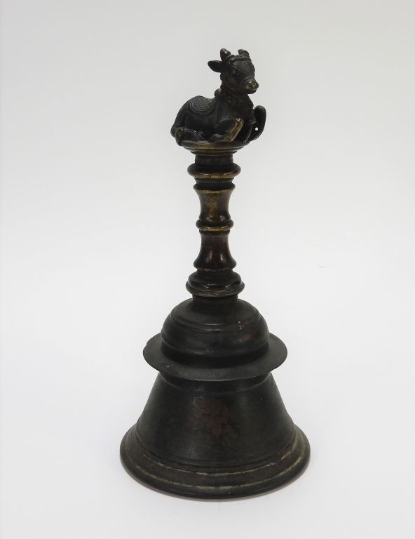 ANTIQUE INDIAN TEMPLE BELL South