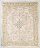 ANTIQUE INDO-OUSHAK RUG, INDIA