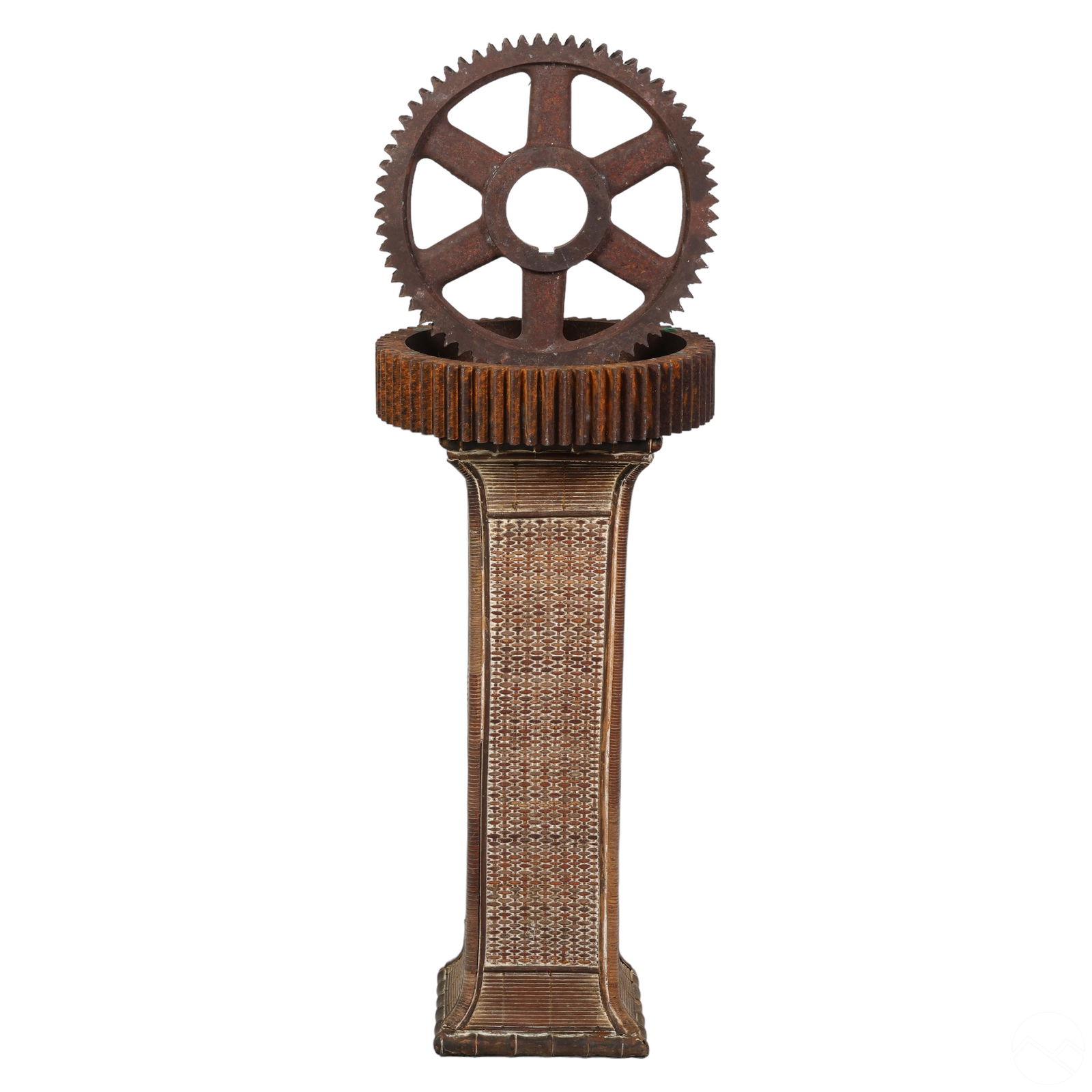 ANTIQUE INDUSTRIAL STEEL GEARS &