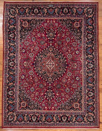 ANTIQUE IRANIAN MASHAD 10' X 13'