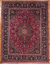 ANTIQUE IRANIAN MASHAD 10' X 1