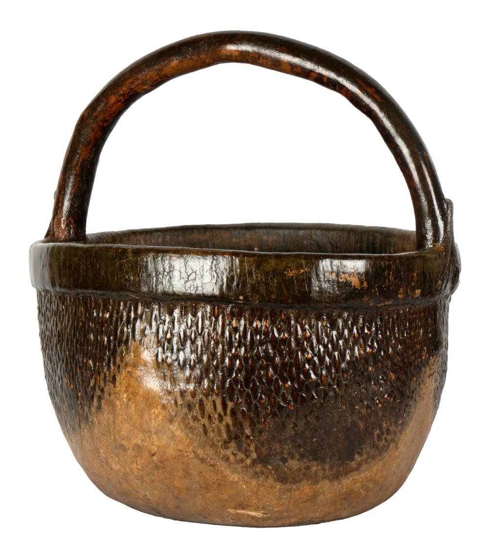 ANTIQUE IRON-MOUNTED