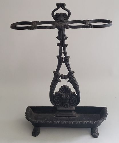 ANTIQUE IRON UMBRELLA
