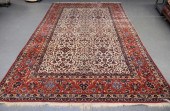 ANTIQUE ISFAHAN RUG Middle Eas