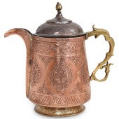 ANTIQUE ISLAMIC ENGRAVED COPPE
