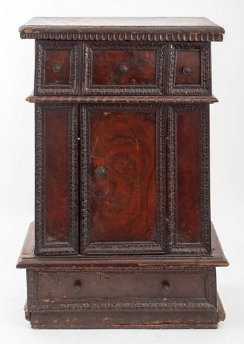 ANTIQUE ITALIAN BAROQUE CARVED