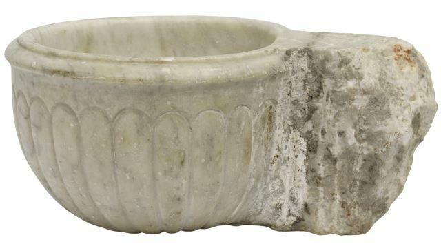 ANTIQUE ITALIAN CARVED MARBLE