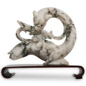 ANTIQUE ITALIAN CARVED MARBLE