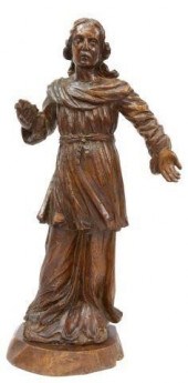 ANTIQUE ITALIAN CARVED RELIGIO
