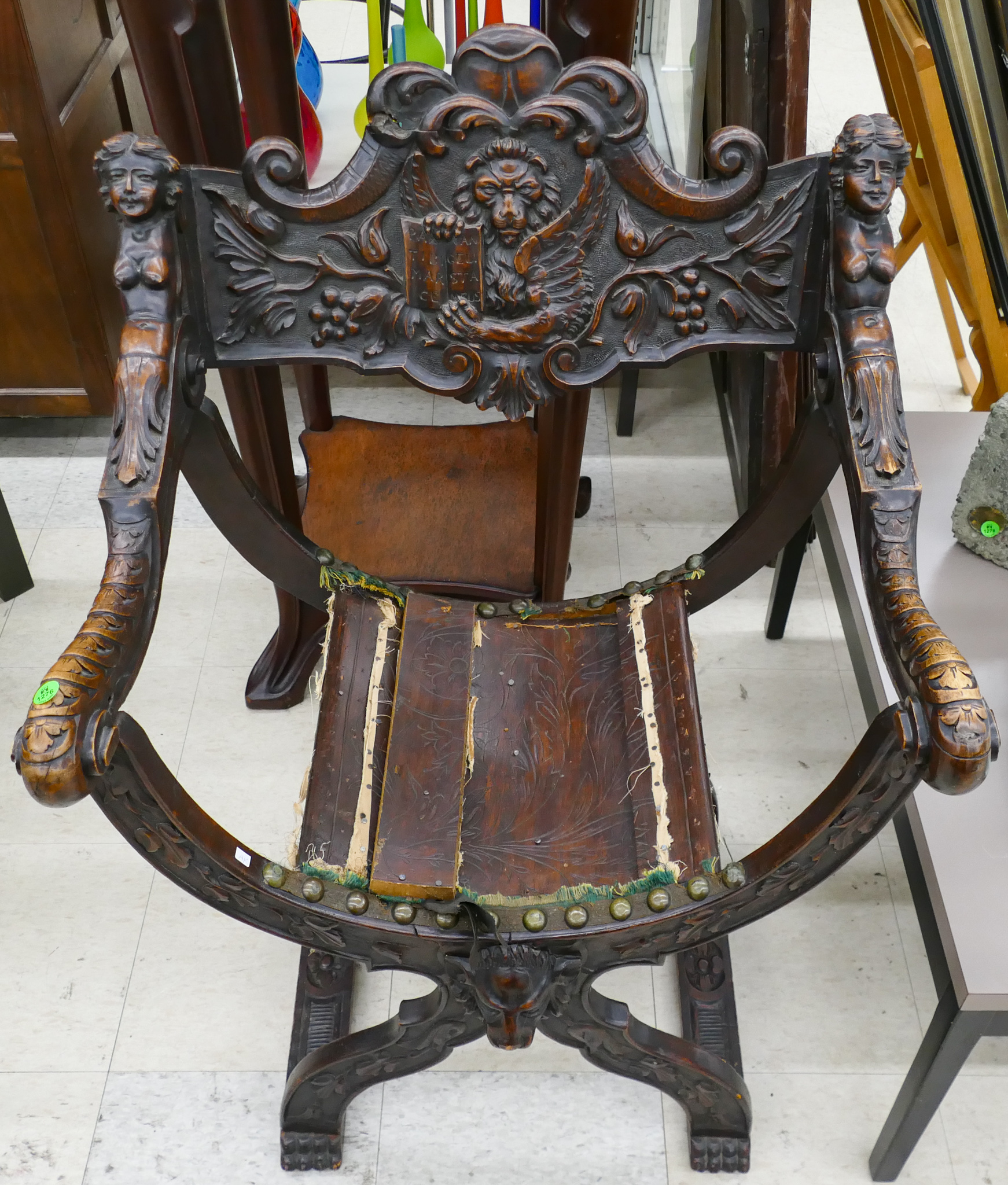 Antique Italian Carved Savanarola