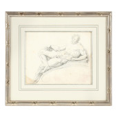 ANTIQUE ITALIAN FIGURE STUDY O