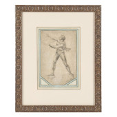 ANTIQUE ITALIAN FIGURE STUDY O