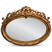 ANTIQUE ITALIAN GILDED MIRRORD