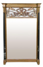 ANTIQUE ITALIAN GILTWOOD MIRRO