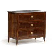 ANTIQUE ITALIAN MARBLE TOP INL