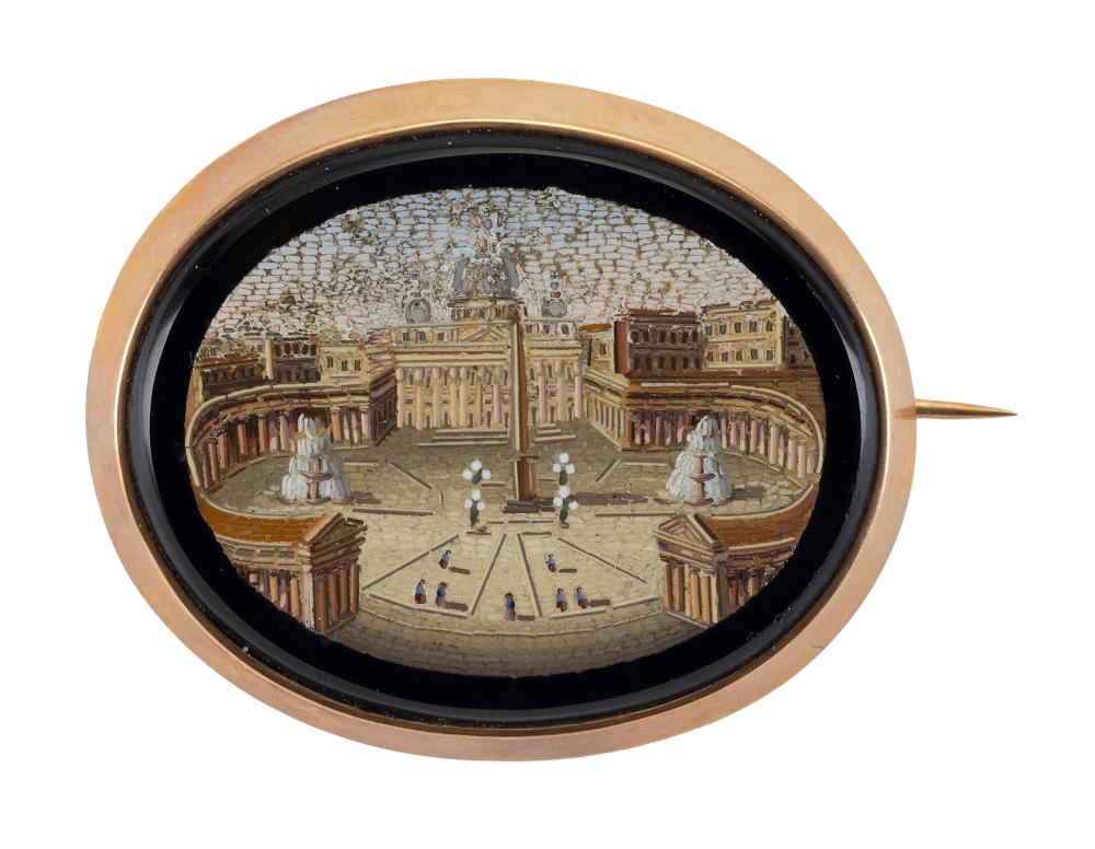 ANTIQUE ITALIAN MICROMOSAIC
