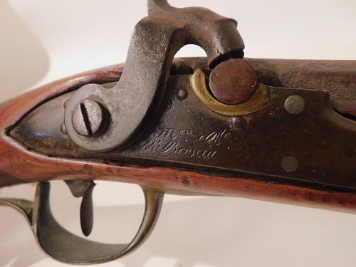 ANTIQUE ITALIAN MUSKET19th
