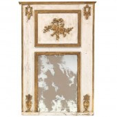 ANTIQUE ITALIAN TRUMEAU MIRROR