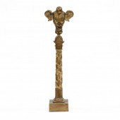 ANTIQUE ITALIANATE CARVED AND