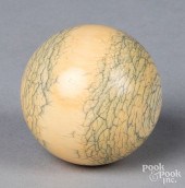 ANTIQUE IVORY CUE BILLIARDS BA