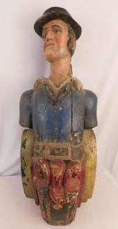 ANTIQUE JACK TAR SHIP FIGUREHE